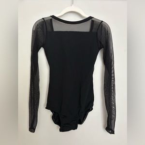 Black long sleeve leotard!!!